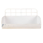Wall shelf 38x14x20 cm Beige Iron Wall Rack