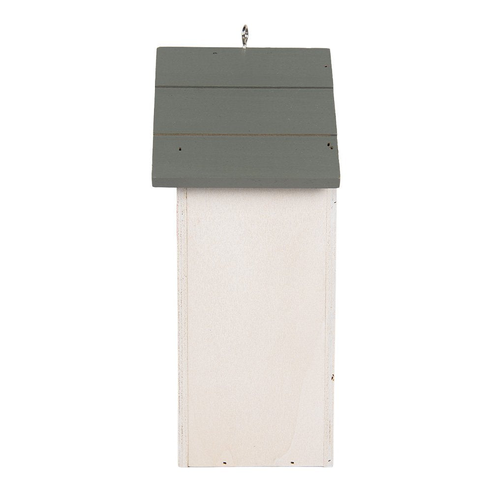 Vogelhuis 15x10x22 cm Wit Hout