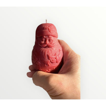 3D Kerstman Kerstkaars