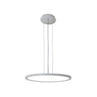 LED Pendant Lamp Frisbee D 40 cm With White Finish Modern