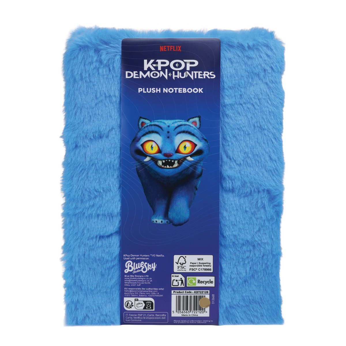 KPop Demon Hunters - Pluche notitieboekje A5 - Derp"