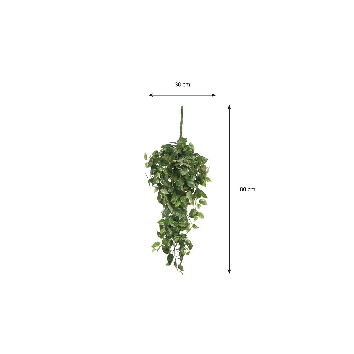 Artificial Hanging Plant Scindapsus Green