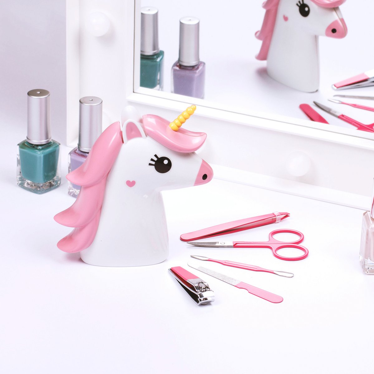 Unicorn manicure set "Unicorn Vanity Tool"