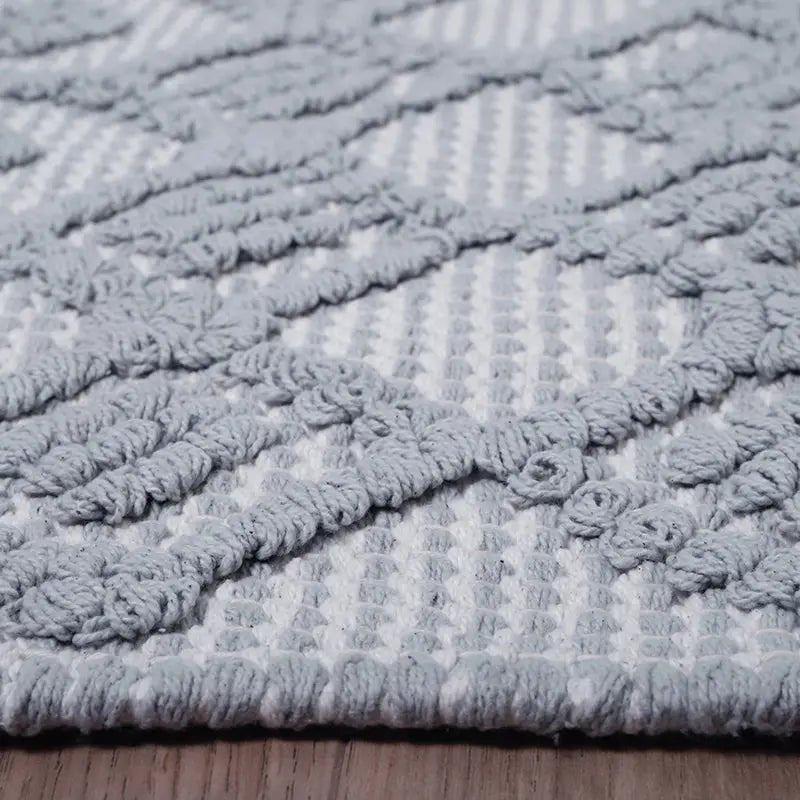 BLONDE GREY natural and ecru children's rug