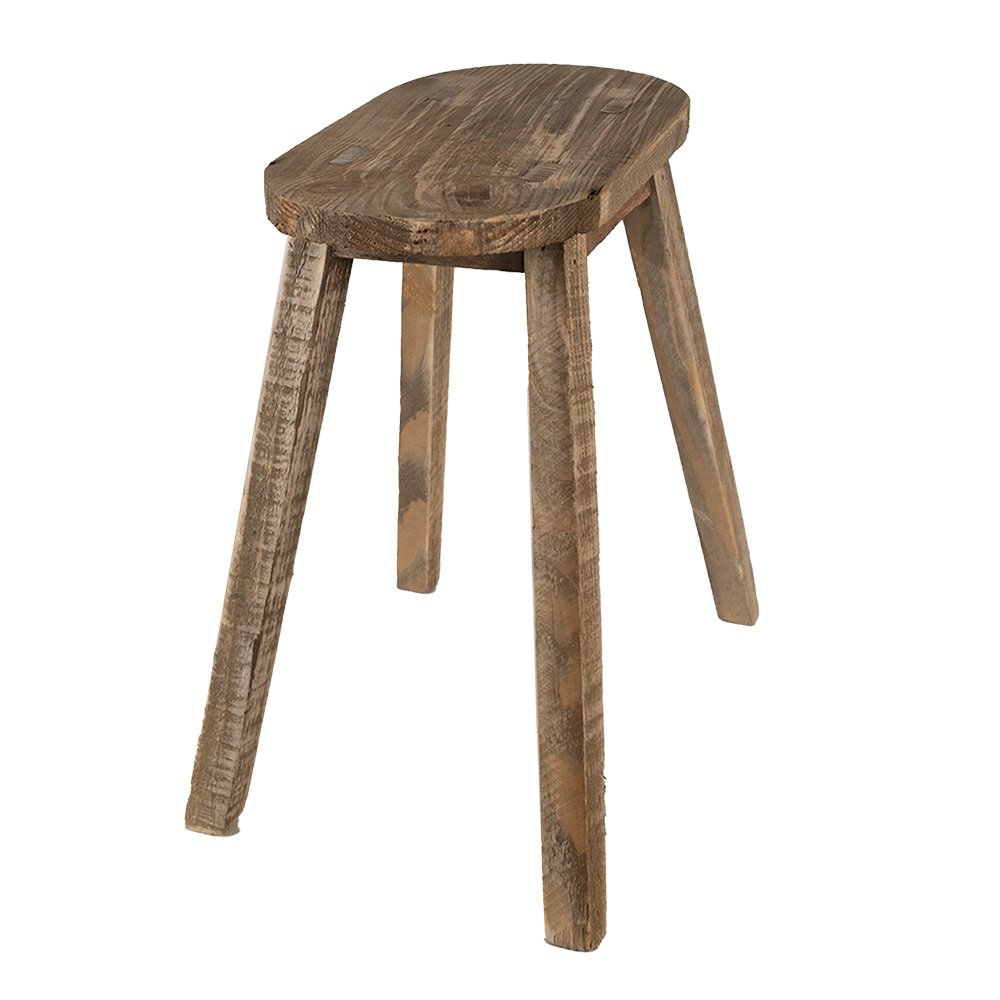 Plantenstandaard 30x16x32 cm bruin hout