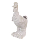 Flowerpot Rooster 11x10x26 cm Grey Stone