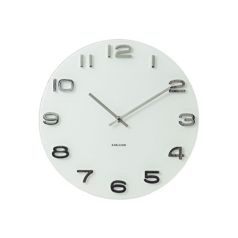 Wandklok rond 30 cm