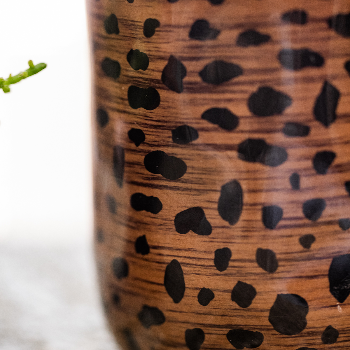 Leopard Print Decorative Pot Ø9 cm