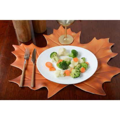 Ovale serveerplaat 26.7 cm glas wit platinarand