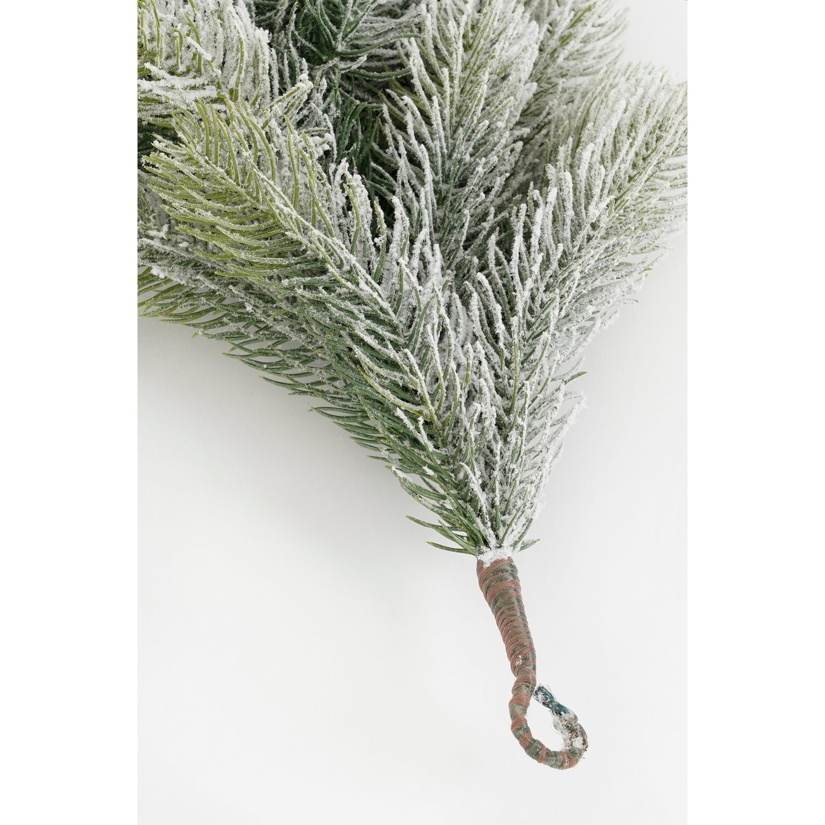 Kerstslinger groen 270 cm diameter 20 cm