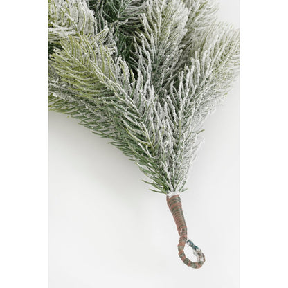 Kerstslinger groen 270 cm diameter 20 cm