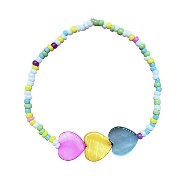 Luna Leena Children's Bracelet Love Pastel Handmade Nepal