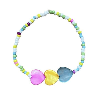 Luna Leena Children's Bracelet Love Pastel Handmade Nepal