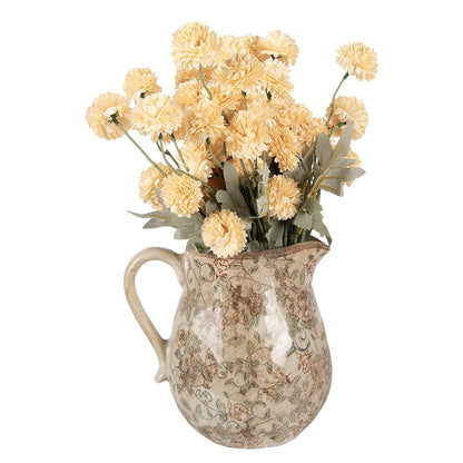 Decoratie Kan 20x16x20 cm Beige Keramiek