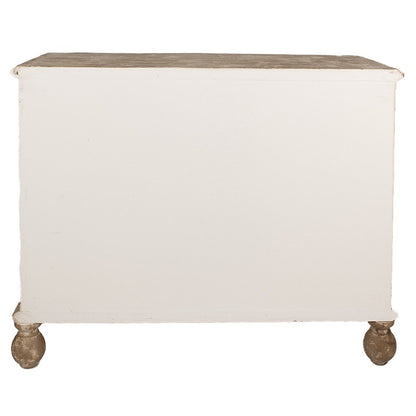 Dressoir 100x45x85 cm bruin hout ladekast