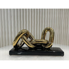 Modern Luxury Gold Chain Art 4 Link (ZH-017-grootBIG)