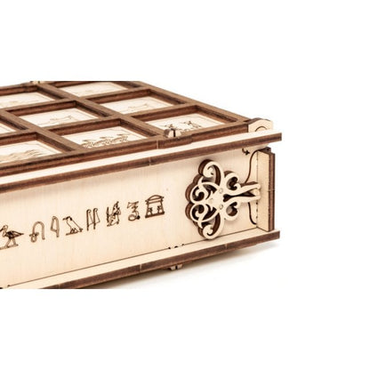 Bordspel Senet en Ur 34,5x14x6,1 cm berkenmultiplex