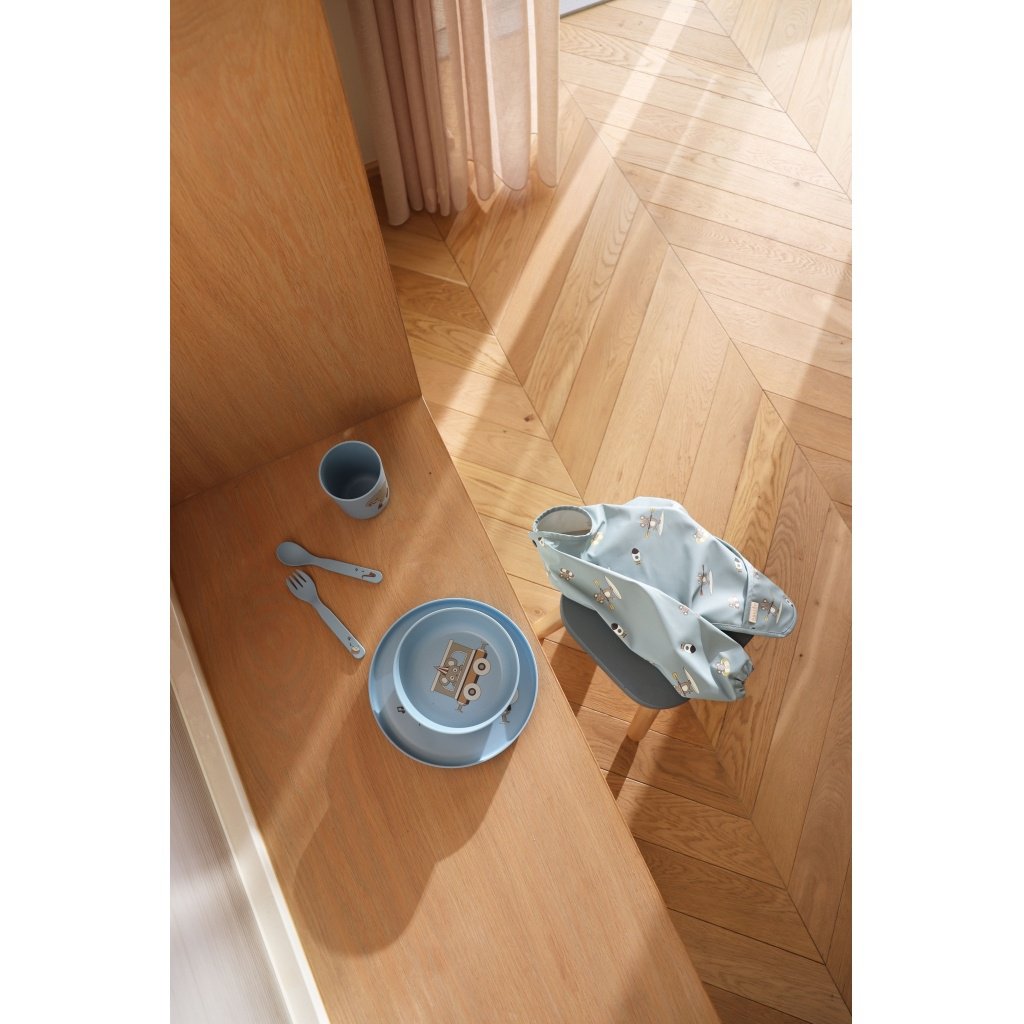 Marius Bioplastic PLA Dinnerware Set 5 Pack Food-Safe Everyday