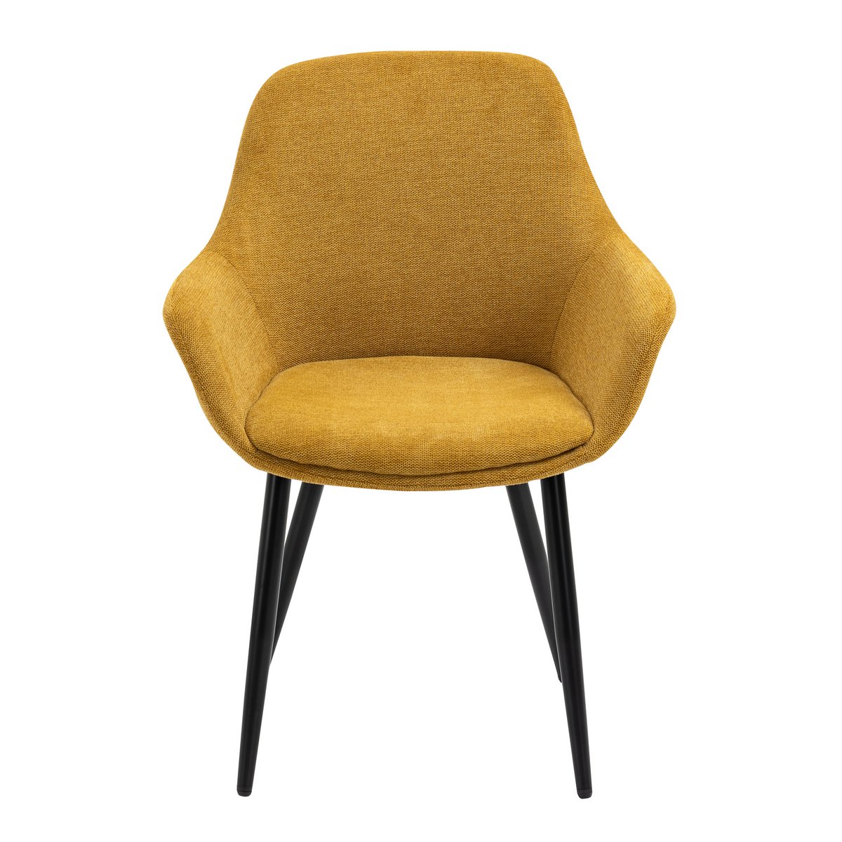 Fauteuil geel set van 2