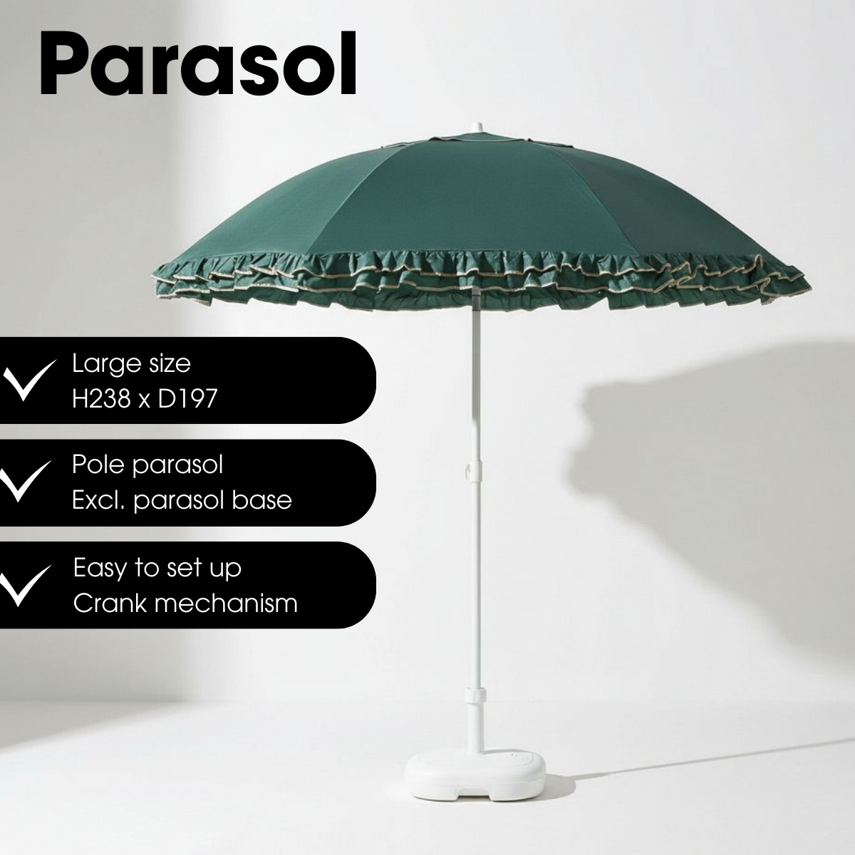 Parasol  Groen