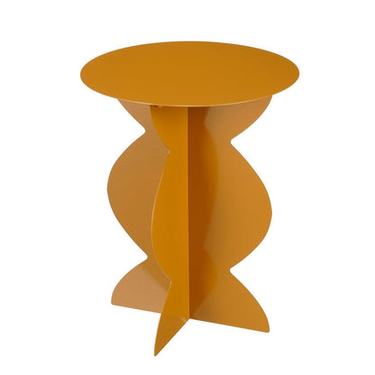 Bijzettafel 50x40 cm ijzer bruin