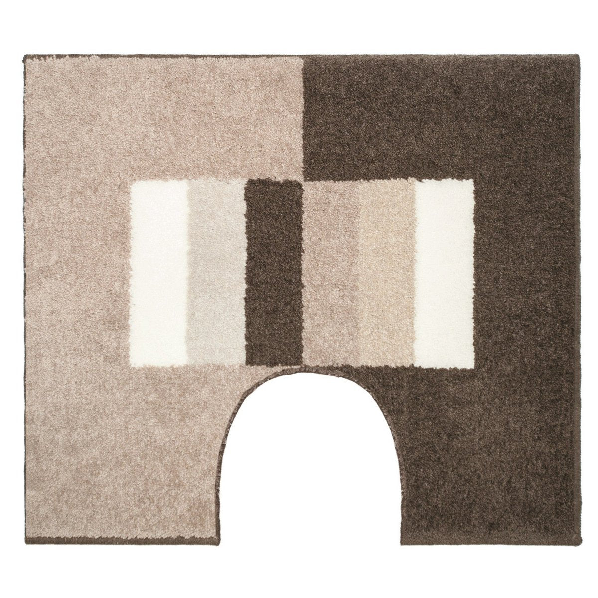 Toiletmat 50x60 cm zandkleurig