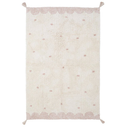 Kindertapijt 100x150 cm katoen stippen