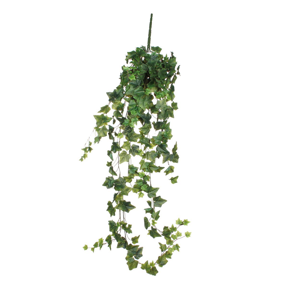 Kunst hangplant Hedera groen 129 cm