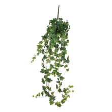 Kunst hangplant Hedera groen 129 cm