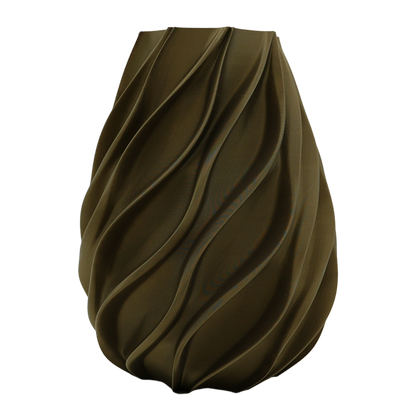 Oliva 3D vaas - 3D geprinte vaas - Duurzaam PLA - Geschikt voor kunstbloemen