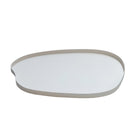 Dienblad metaal 35x30x2 cm ivory