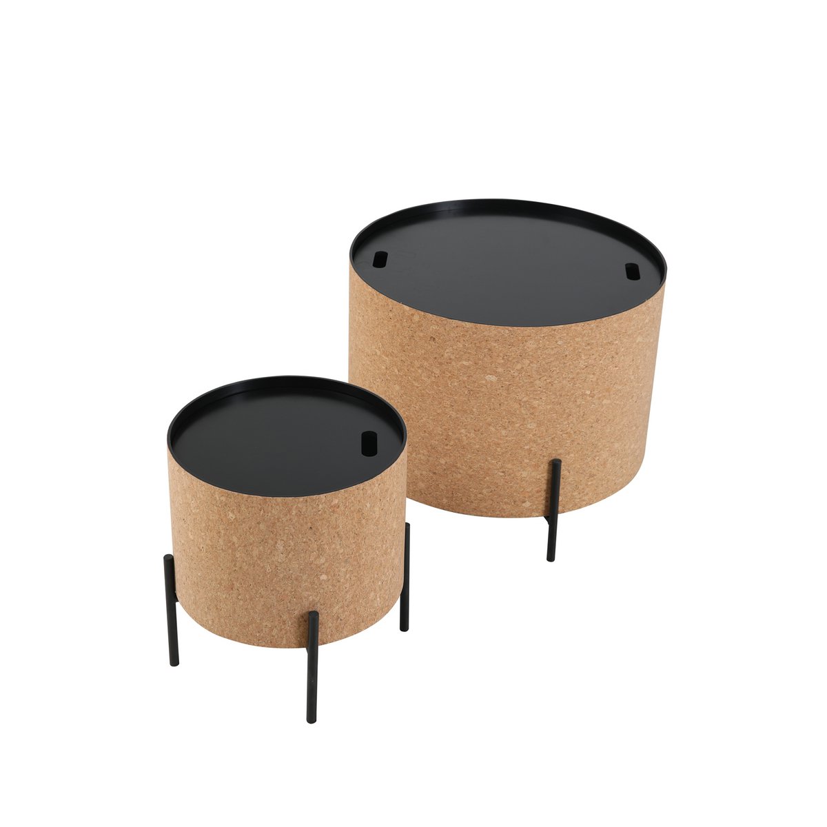 Salontafels set van 2 kurk