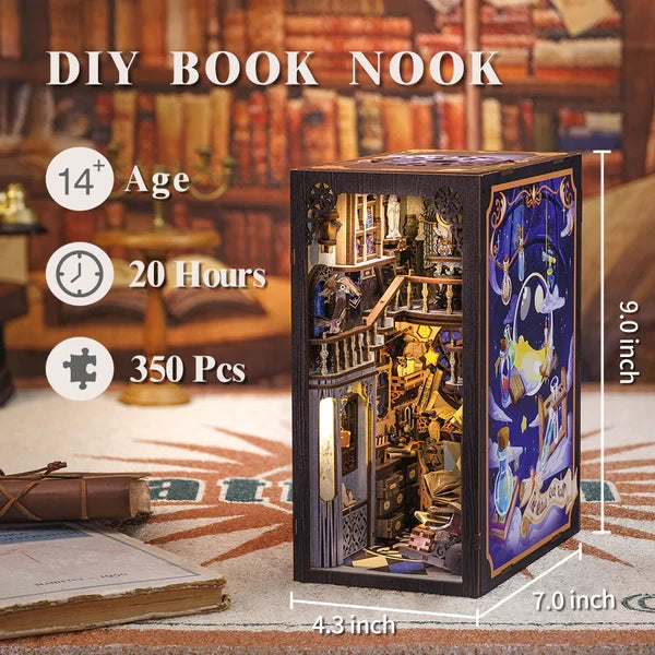 Booknook 18x11x23 cm hout