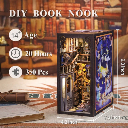 Booknook 18x11x23 cm hout