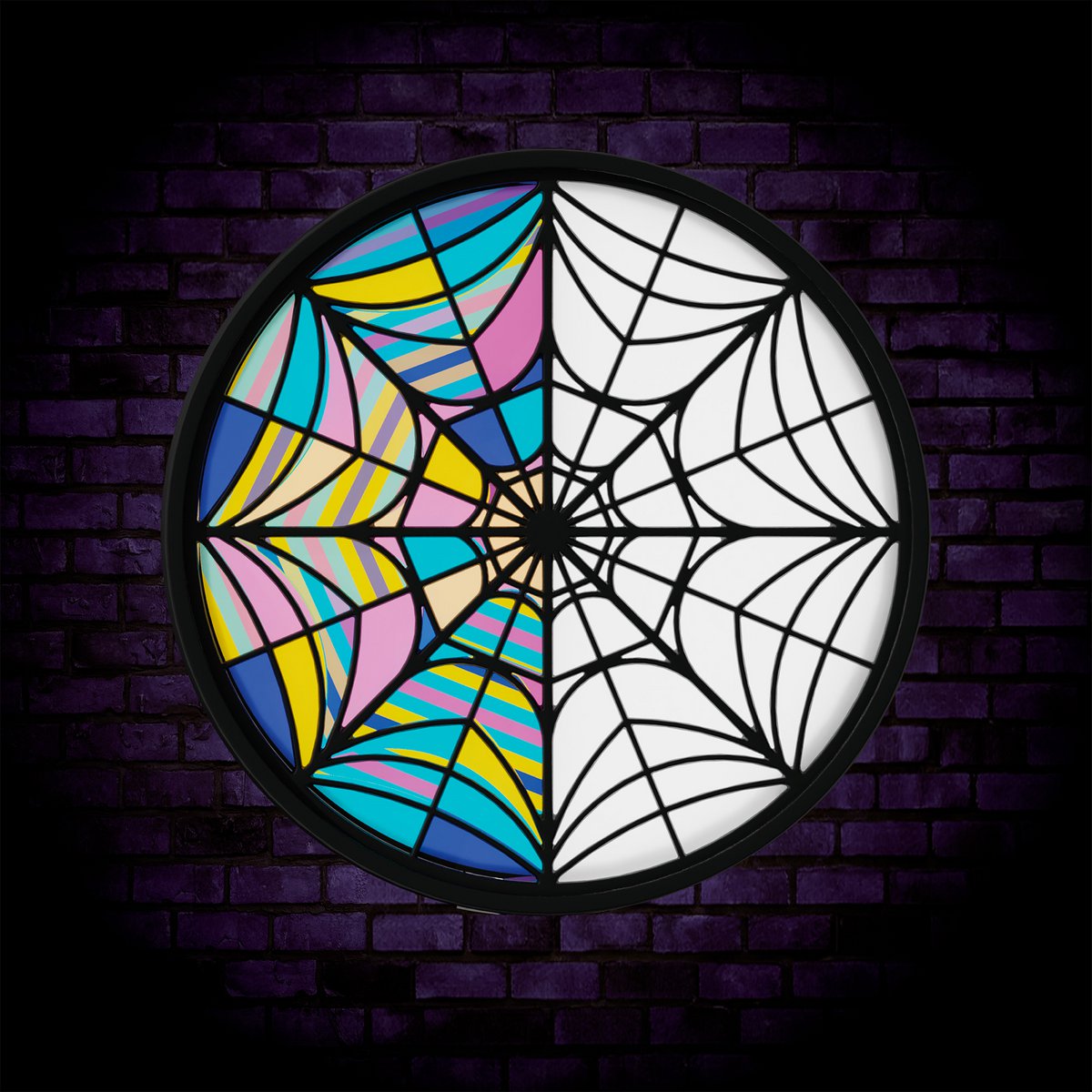 Raamlamp Ophelia Hall glas 20x20x4 cm