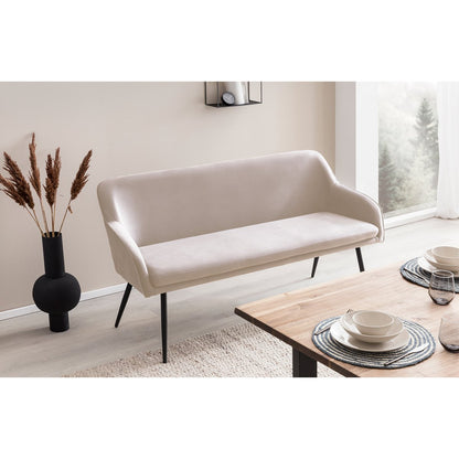 Eettafelset massief acacia 200x100cm met 6 stoelen