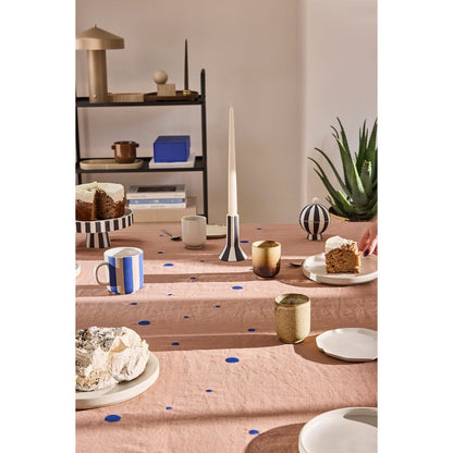 Tafelkleed 260x140 cm stippenpatroon
