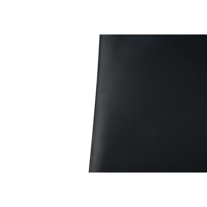 Stoelenset 2 stuks sledeframe kunstleer