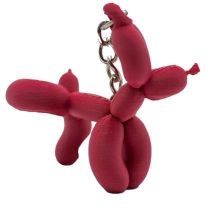 Sleutelhanger ballon hond plassend PLA