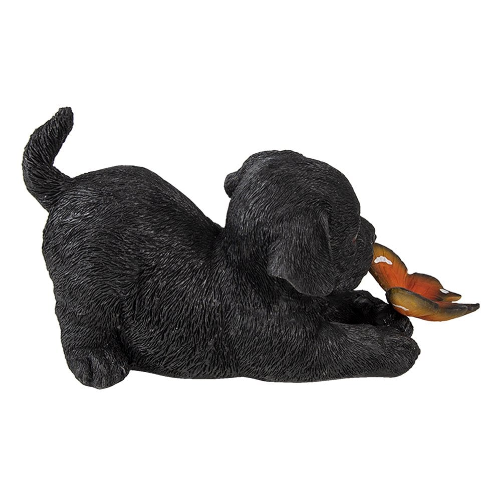 Figure Dog 20x8x11 cm Black Plastic Home Accessories