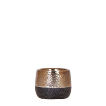 Sierpot Ø6 cm koper keramiek