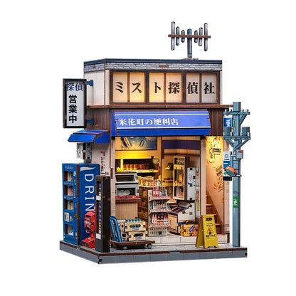 Doe-het-zelf huisje 15,5x13,7x22cm convenience store