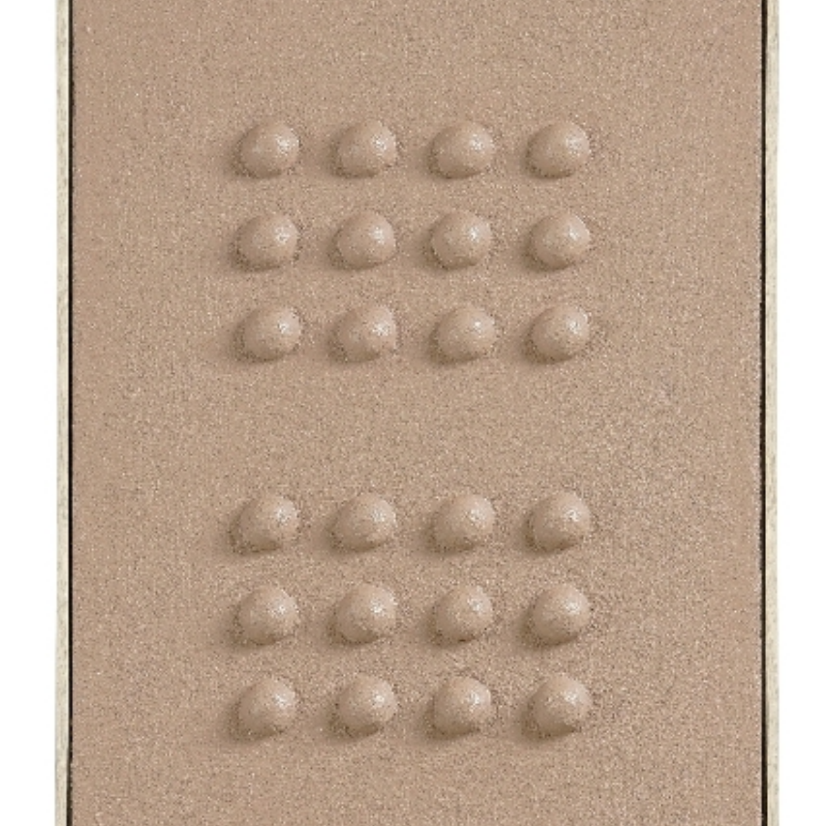 Wanddecoratie 60x40x3 cm donkerbruin plastic