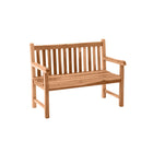 Tuinbank 120 cm massief teakhout