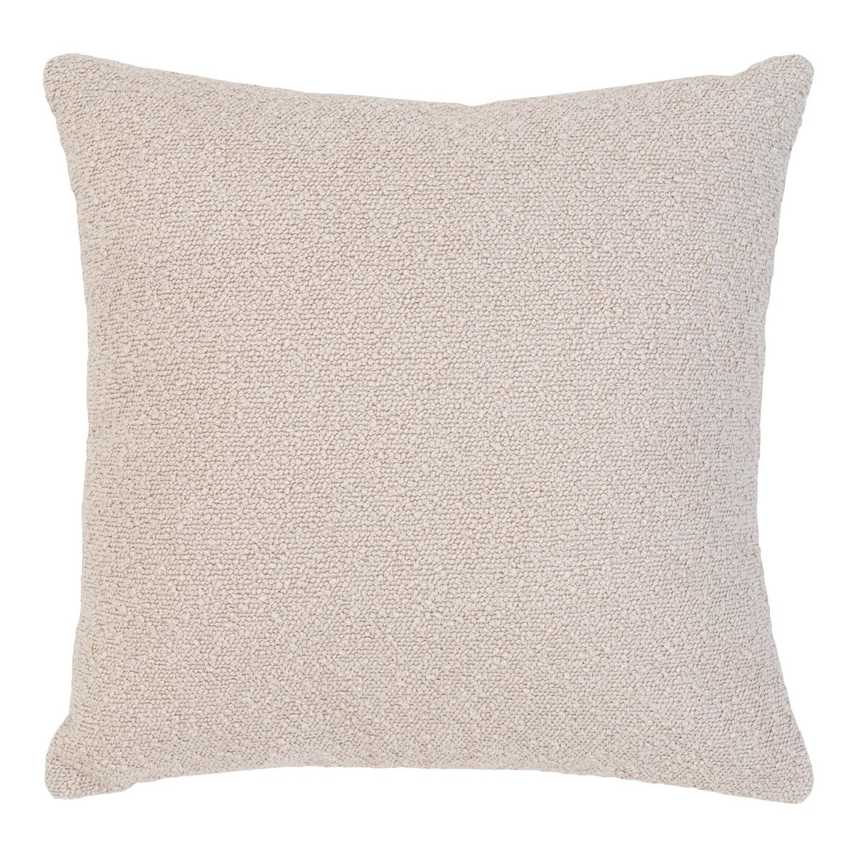 Kussen beige bouclé 45x45 cm