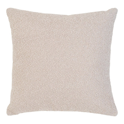 Kussen beige bouclé 45x45 cm