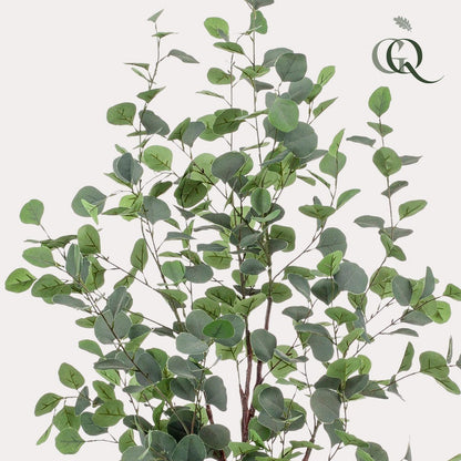 Kunstplant Eucalyptus 120 cm groen zilver