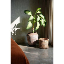 De Chuka-mand Ronde Handgemaakte Mand Van Waterhyacint