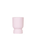 Bloempot keramiek roze Ø9 cm