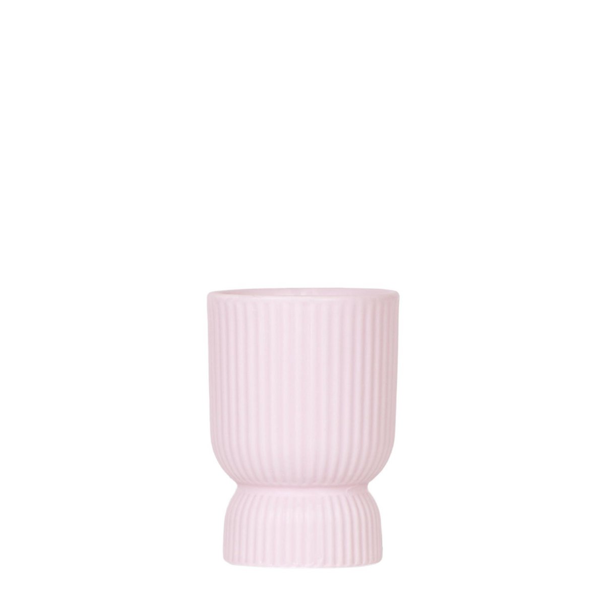 Bloempot keramiek roze Ø9 cm